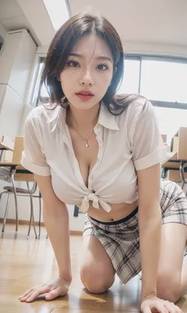 脸庞